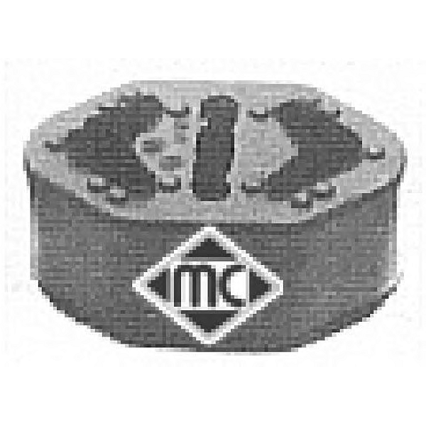 METALCAUCHO 02767 (115690800 / 6U0253147) резинка глушителя VW caddy-II 96-03