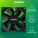 Вентилятор для корпуса, кулер Digma DFAN-80 80x80x25