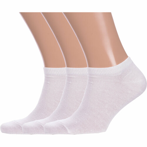 Носки GRAND LINE, 3 пары, размер 29, белый носки grand 3 пары размер 29 31 белый