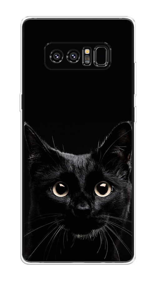 Силиконовый чехол на Samsung Galaxy Note 8 / Самсунг Галакси Ноте 8.0 "Добрый кот"