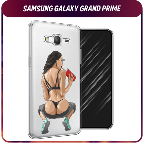 Силиконовый чехол на Samsung Galaxy Grand Prime/J2 Prime / Самсунг Галакси Grand Prime/J2 Prime Сочные булочки, прозрачный силиконовый чехол на samsung galaxy grand prime j2 prime самсунг галакси grand prime j2 prime корги с кофе прозрачный