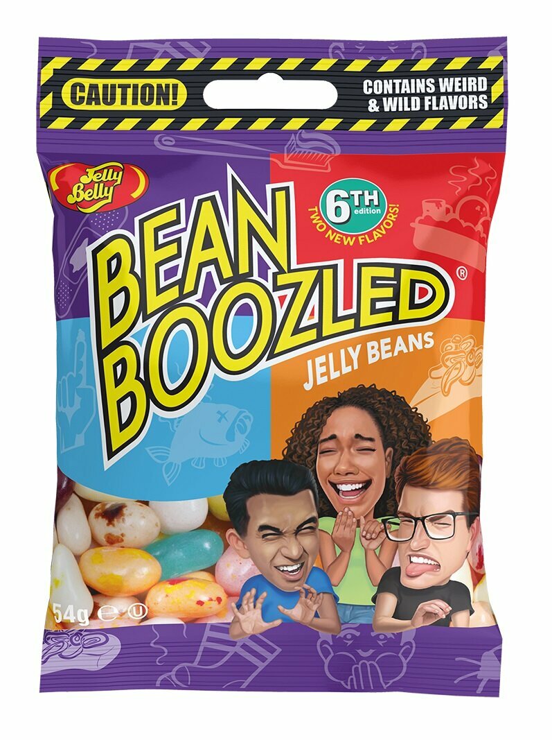 Драже жевательное "Ассорти Bean Boozled" 6-я версия 54гр Jelly Belly