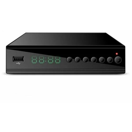 Приставки DVB-T/T2/С сигнал DOLBY DIGITAL DVB-T2/C HD HD-350 металл, дисплей приставка для цифрового телевидения ресивер t2 черный