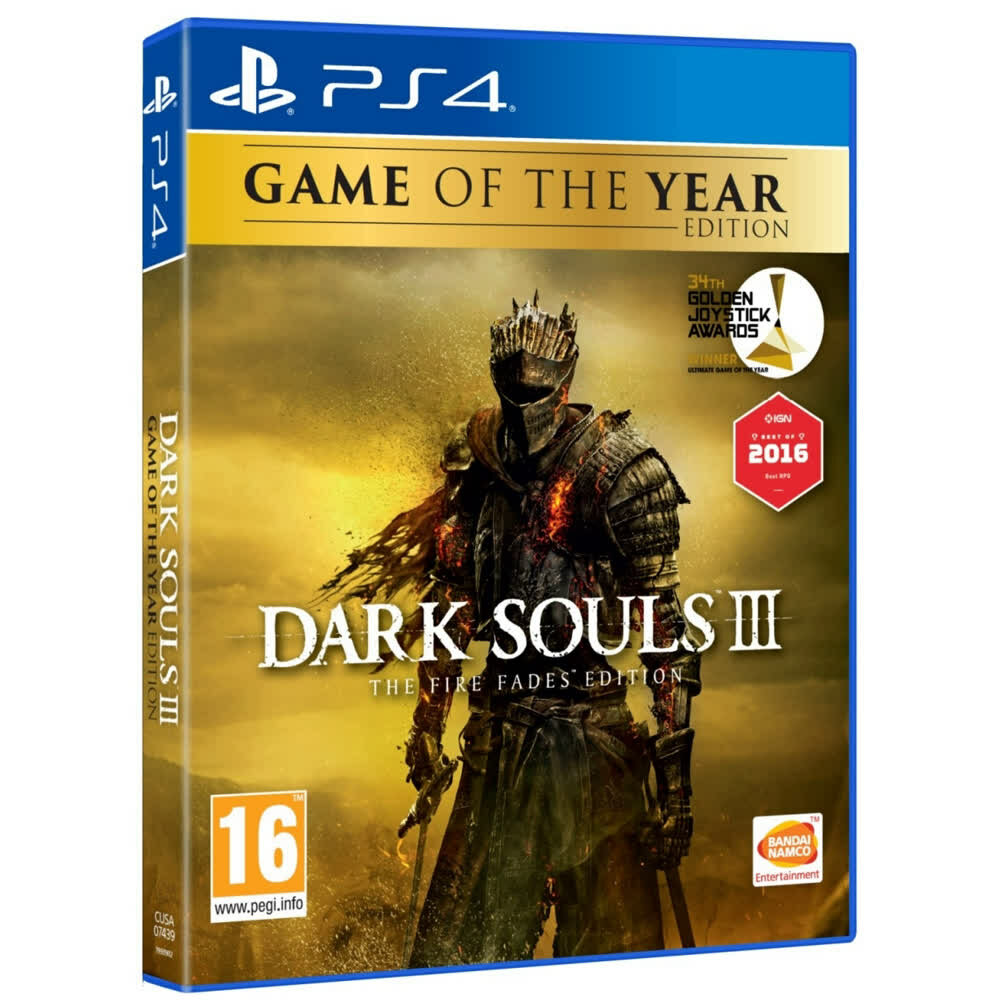 Dark Souls 3 (III) The Fire Fades Edition (Издание Игра Года) (PS4)