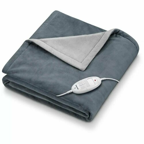 Электрическое одеяло Beurer HD75 Dark Grey темно-серое