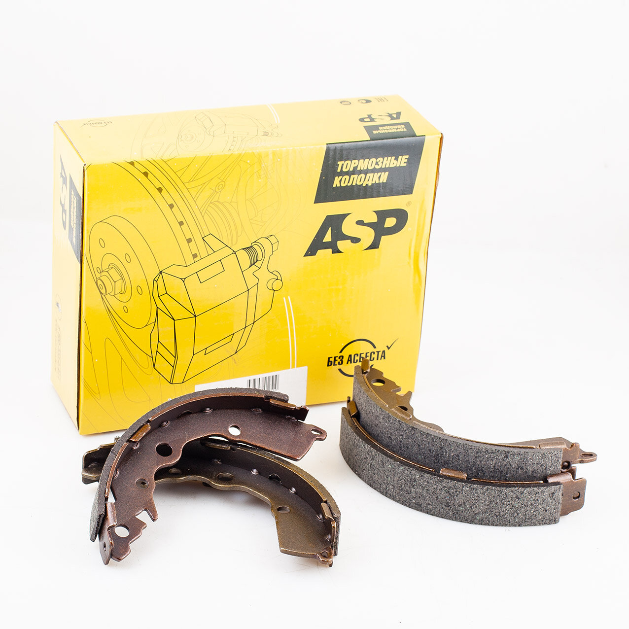 Колодки тормозные зад ASP K340116