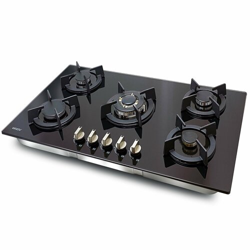 Варочная панель газовая HCG-475 стекло 5 конф черная 1659000₽
