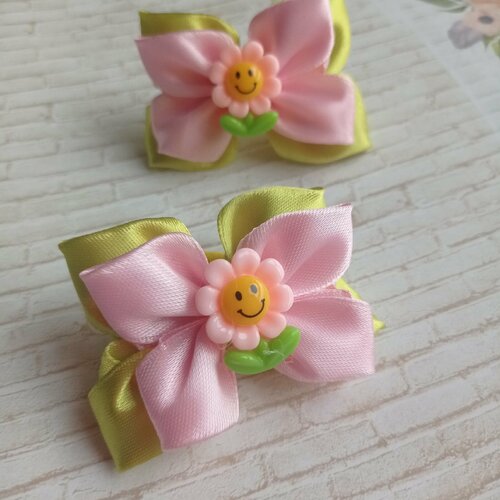 Суперлегкие бантики для малышей. Бантики для самых маленьких. Набор 2 шт