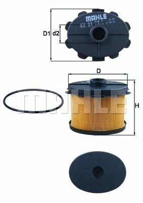 Фильтр топливный Knecht KX 84D