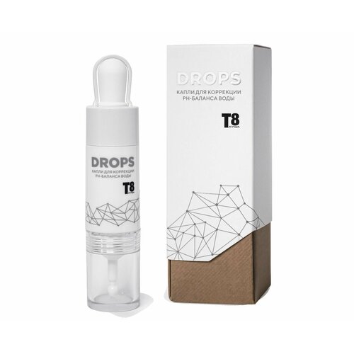 T8 Drops растворимый напиток : капли для коррекции рН-баланса воды