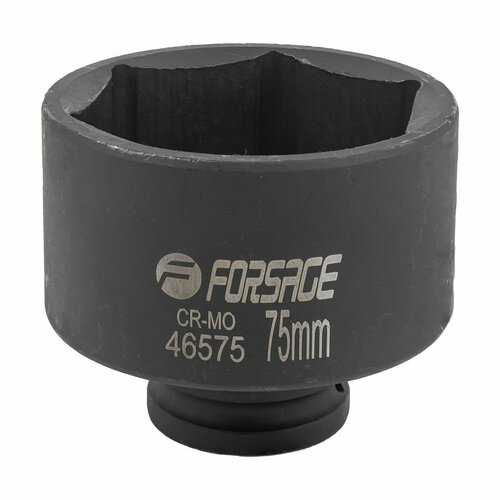 Головка ударная 3/4', 75мм (6гр.) Forsage F-46575 головка ударная 3 4 75мм 6гр rockforce rf 46575