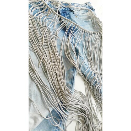 фото Пояс , серебряный, серый счастье слона