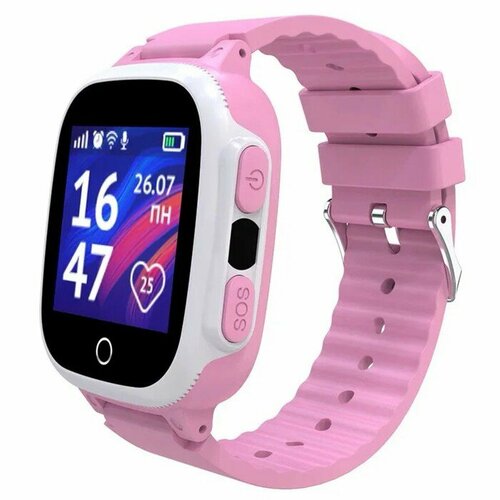 Детские смарт-часы Aimoto Lite 144 2G звонки SOS история перемещений сообщения розовые 234400₽