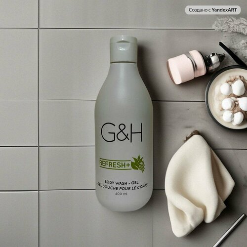 Amway GH REFRESH Освежающий гель для душа 400 мл 1150₽