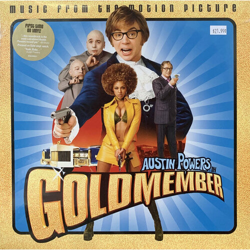 Саундтрек WM Various — AUSTIN POWERS IN GOLDMEMBER (MUSIC FROM & INSPIRED BY THE MOTION PICTURE) (RSD2020 / Limited Gold Vinyl) саундтрек wm school of rock music from and inspired by the motion picture rocktober 2021 limited orange vinyl