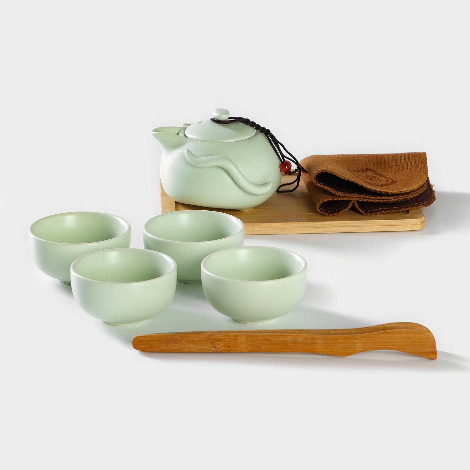Набор для чайной церемонии «Тясицу», 8 предметов, керамика