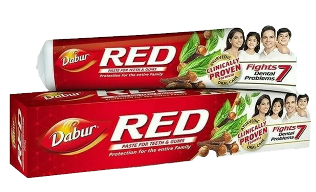 Зубная паста Ред, Дабур, Toothpaste Red Dabur, 200 гр