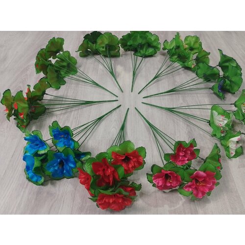 Искусственные растения 10 шт букеты Азалиядекорпасха 880₽