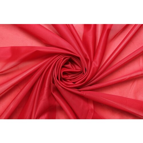 Ткань Трикотажная подкладка Taffeta красная, ш168см, 0,5 м трикотажная ткань красная металлик
