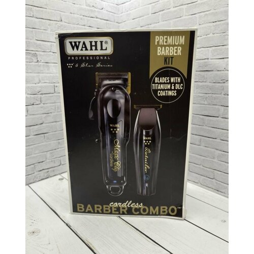 Wahl набор Cordless Barber Combo Black Magic Clip Clipper & Detailer Trimmer