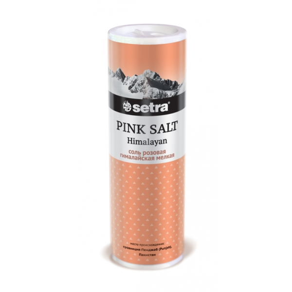Соль Setra Розовая гималайская 250г - фото №11