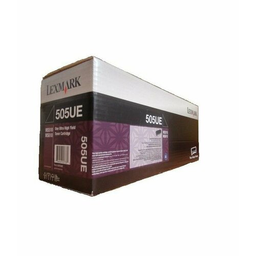 Картридж Lexmark 50F5U0E 505UE картридж 50f5u00 для lexmark ms510dn ms310 ms610dn ms510 ms410 ms410d ms610 ms310dn 20000 стр galaprint