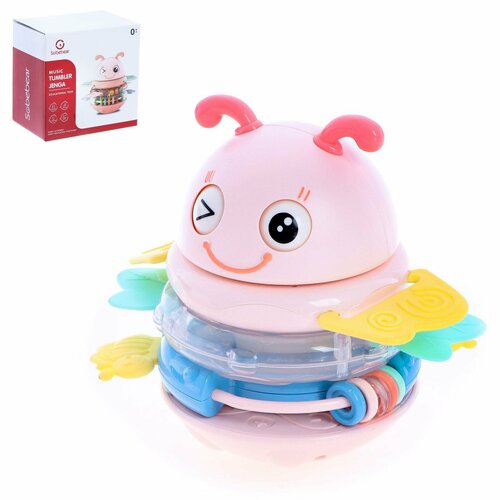 Неваляшка Милашка световые эффекты цвет розовый 2145₽