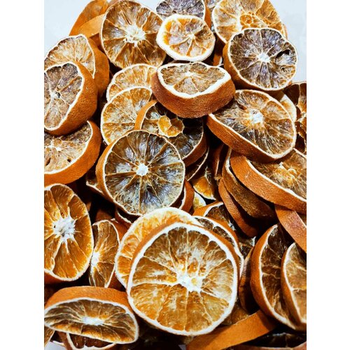 Апельсины сушеные для домашних питомцев, Лакомство для грызунов и птицы 300 грамм