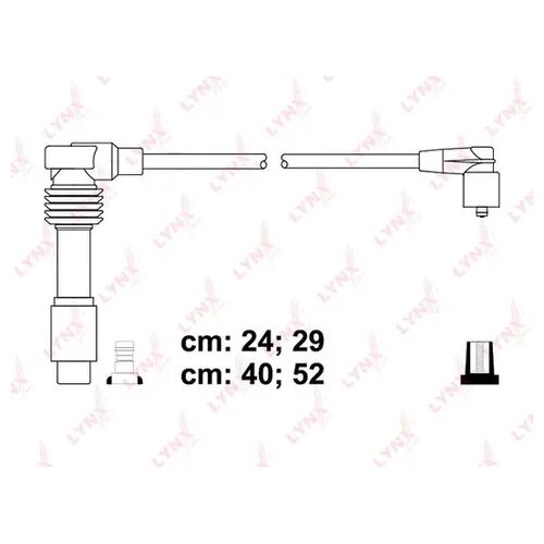 Провода высокого напряж. к-кт LYNXauto SPC1814