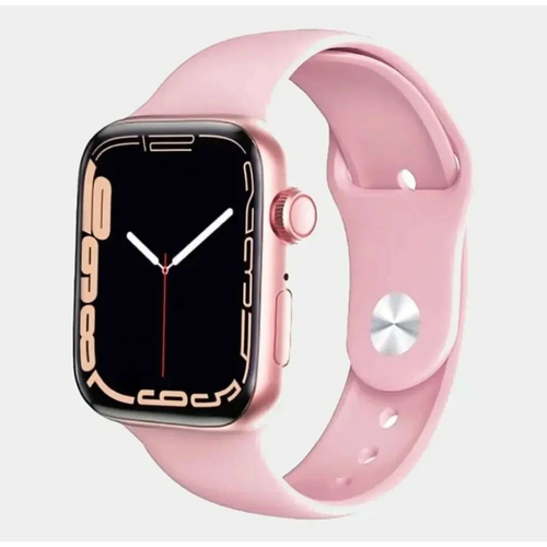 Умные часы 7 Series спортивная версия Bluetooth GPS NFC iOS Android Розовый VICECITY 198000₽