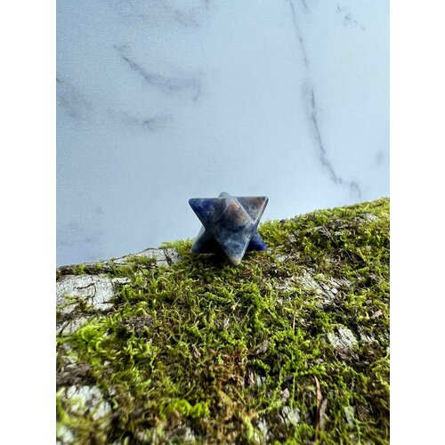 Оберег звезда меркаба из Содалита, 13х13 мм,