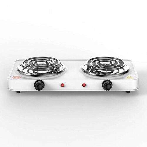 Плитка электрическая Чудесница ЭЛП-808 белая 2 конфорки 1260₽