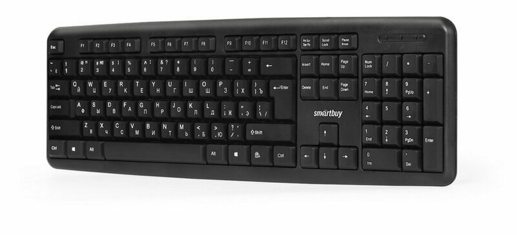 Клавиатура Smartbuy SBK-112U-K ONE USB (черный)