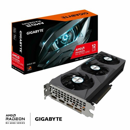 Видеокарта Gigabyte Radeon RX 6750 XT GRE EAGLE 12Gb 4340000₽