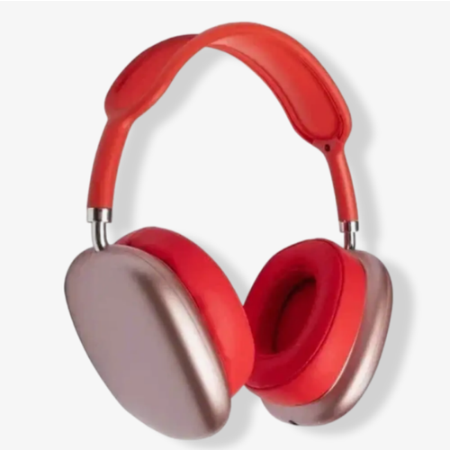 Наушники беспроводные P9 Bluetooth полноразмерные с поддержкой карт памяти Красный 65000₽