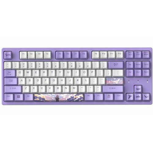 Клавиатура проводная Dareu A87L Dream USB фиолетовый 1014400₽