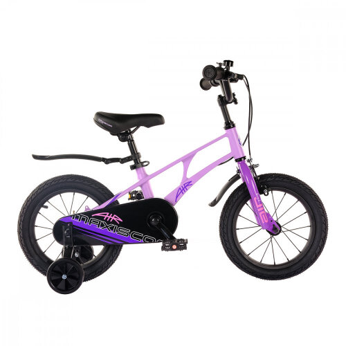 Maxiscoo Велосипед Детский AIR Стандарт Плюс 14' Лавандовый Матовый (2024)