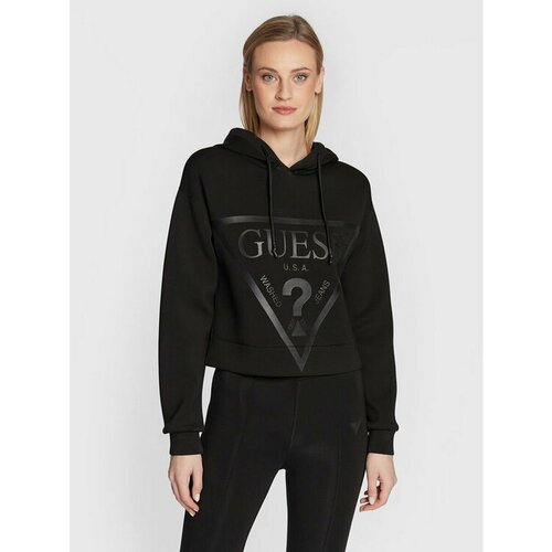 Худи GUESS, размер XS [INT], черный