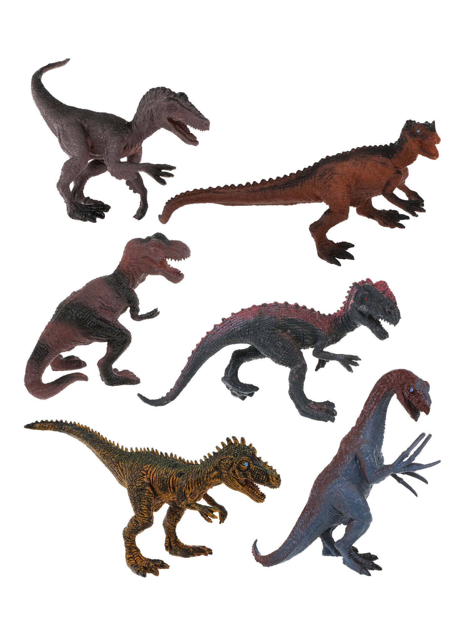 Фигурки динозавров 6 штук