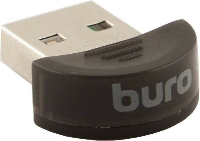 Сетевой адаптер (BURO Адаптер USB BU-BT30 BT3.0+EDR class 2 10м черный)