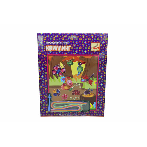 Квиллинг Весенний Лес 24х29 см 179₽