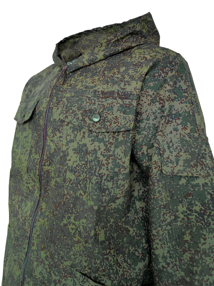 Костюм пограничник куртка, брюки, рис. КМФ цифра, зеленый р.64-66/170-176