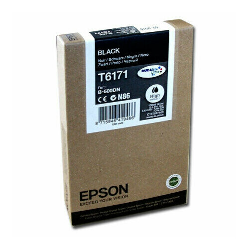 Картридж Epson C13T617100 картридж epson c13t617100 4000 стр черный