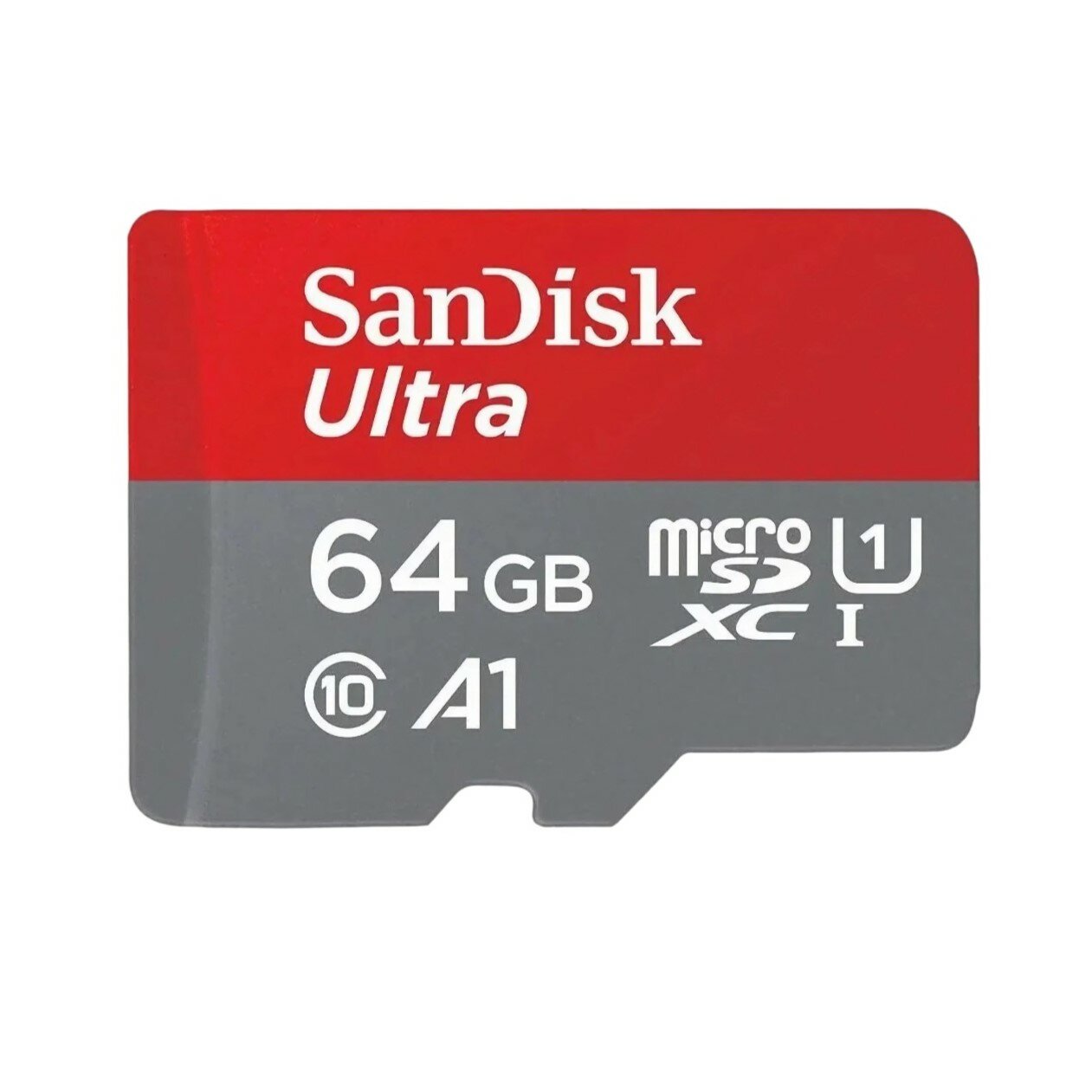 Карта памяти SanDisk 64GB microSDXC Class 10 Ultra UHS-I A 1 (140 Mb/s) без адаптера