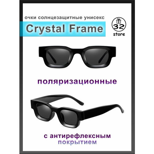 Солнцезащитные очки Crystal Frame, черный arena очки nimesis crystal m