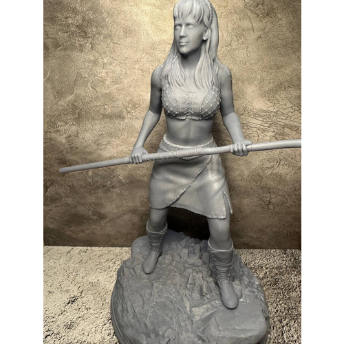 Габриэль Gabrielle from Xena Warrior Princess фигурка (15 см / Серый (без покраски))