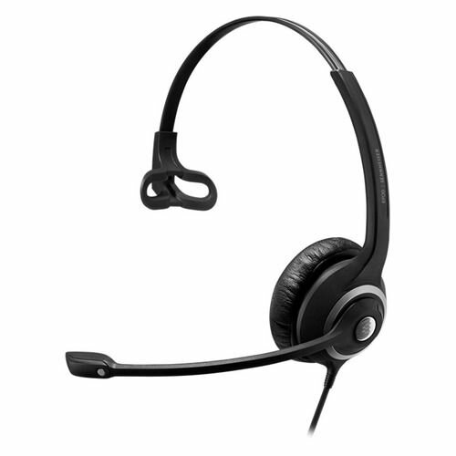 Гарнитура EPOS Sennheiser SC 230 USB, для контактных центров, накладные, проводные, моно, черный [1000516]