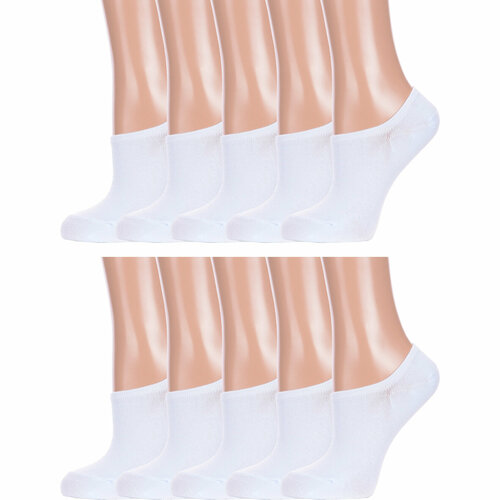 Носки HOBBY LINE, 10 пар, размер 36-40, голубой носки hobby line 10 пар размер 36 40 бордовый
