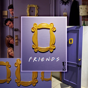 Желтая рамка из сериала Друзья Friends 15 х 16 см