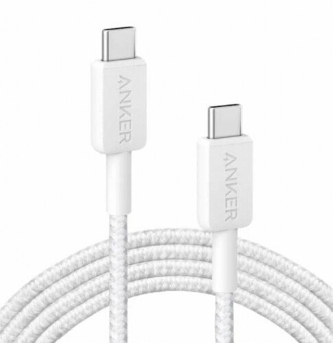 Кабель Anker USB-C - USB-C, A81F7H21, 3 м, белый